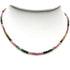 Collier tourmaline multicolore Brésil AA (perles facettées 2 - 3mm) - 45 - 50cm - La Boite à Cailloux