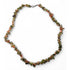 Collier unakite Afrique du Sud A (perles baroques) - 45cm - La Boite à Cailloux