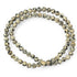 Collier/Bracelet jaspe dalmatien Mexique A (boules 5 - 6mm) - La Boite à Cailloux