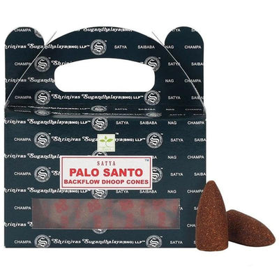 Palo Santo natural backflow incense cones (box of 24)
