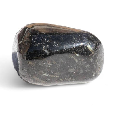 Coppernite (nuummite indienne) A (pierre roulée) - La Boite à Cailloux