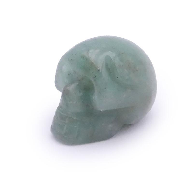 Crane aventurine verte Brésil A 20mm - La Boite à Cailloux