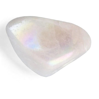 Ángel Blanco Aura Cristal Brasil A+ (piedra rodada)