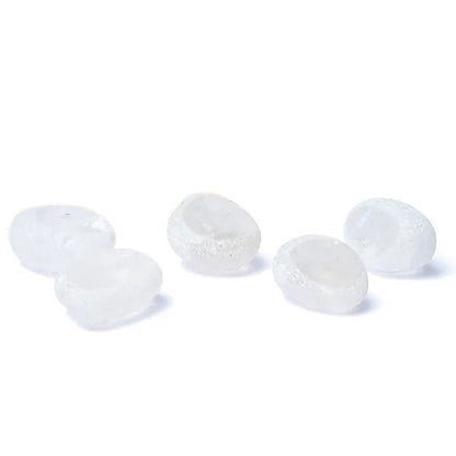 Cristal de roche Brésil Emma Egg polie sur une face - La Boite à Cailloux