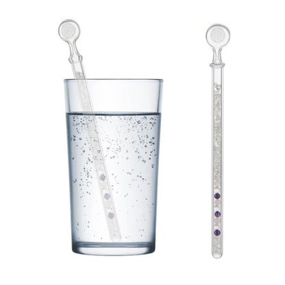 Cristal Vita Stick Lapis Vitalis "Basic Mix" (Améthyste, cristal de roche, quartz rose) - La Boite à Cailloux