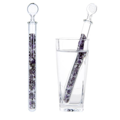 Crystal Vita Stick Lapis Vitalis (Cristal de roca + amatista)