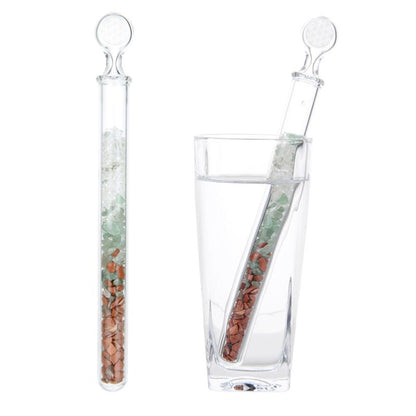 Cristal Vita Stick Lapis Vitalis "Energy Balance" (Cristal de roche + aventurine + jaspe rouge) - La Boite à Cailloux