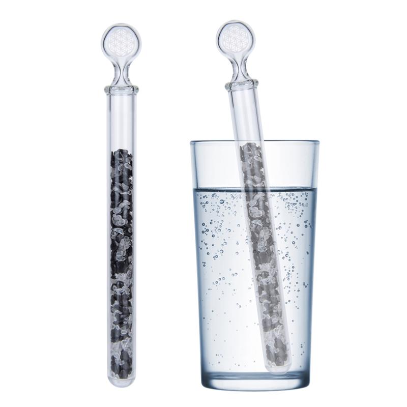 Cristal Vita Stick Lapis Vitalis "Space Clearing" (Cristal de roche + shungite) - La Boite à Cailloux