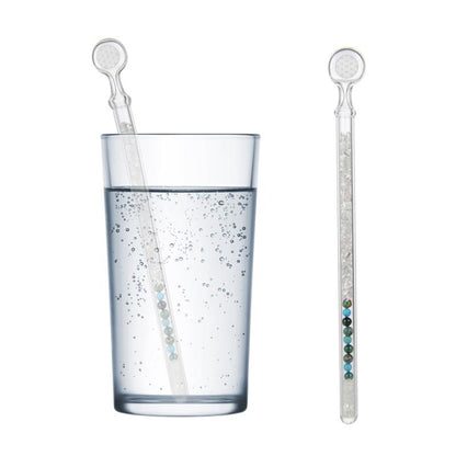 Cristal Vita Stick Lapis Vitalis "Vénus Mix" (Chrysocolle, malachite, turquoise) - La Boite à Cailloux