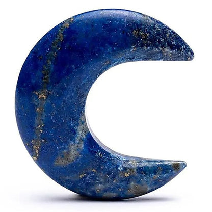 Demi lune lapis lazuli Afghanistan A 40mm - La Boite à Cailloux