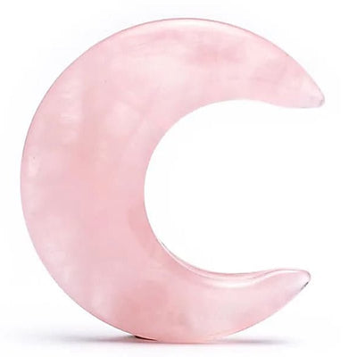 Demi lune quartz rose Brésil A 40mm
