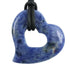 Donut coeur 30mm sodalite Brésil A - La Boite à Cailloux