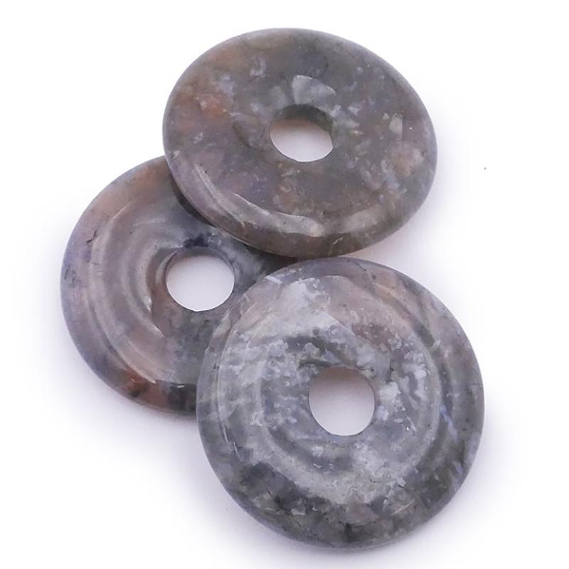 Donut ou PI Chinois agate indienne A - La Boite à Cailloux