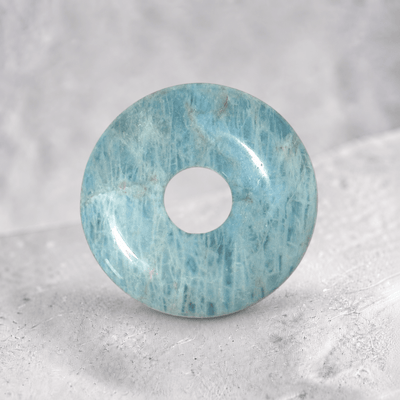 Donut or Chinese PI blue apatite Madagascar A