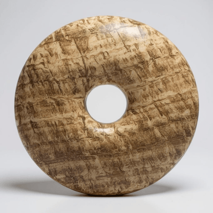 Donut ou PI Chinois aragonite marron Pérou A - La Boite à Cailloux