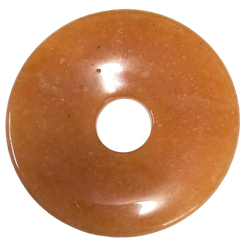 Donut ou PI Chinois aventurine rouge Brésil A - La Boite à Cailloux