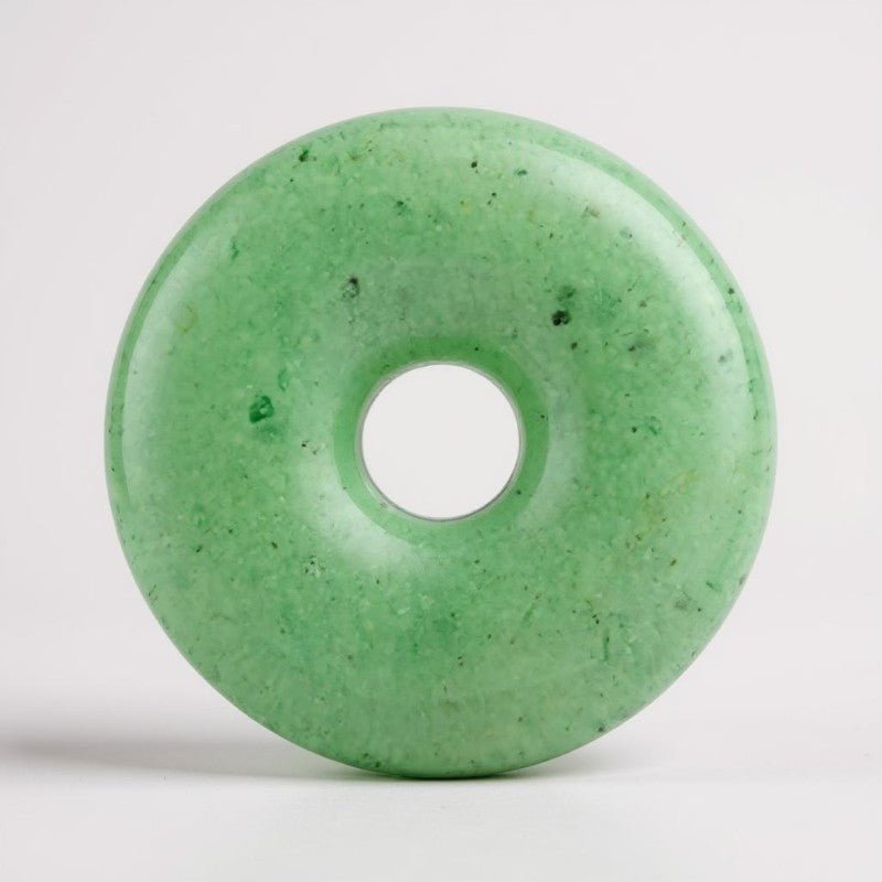 Donut ou PI Chinois aventurine verte Brésil A - La Boite à Cailloux
