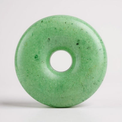 Donut ou PI Chinois aventurine verte Brésil A - La Boite à Cailloux