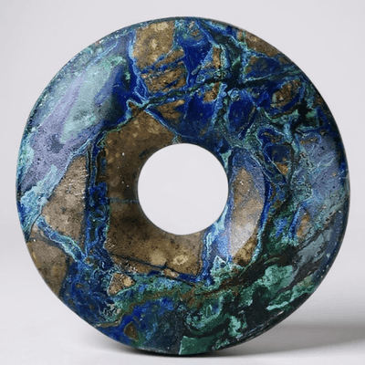 Donut ou PI Chinois azurite malachite Congo AA