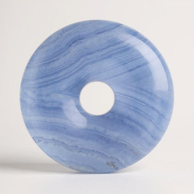 Donut or PI Chinese blue chalcedony Namibia AA