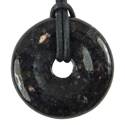 Donut ou PI Chinois coppernite (nuummite indienne) A