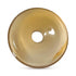 Donut ou PI Chinois cornaline jaune (2cm) - La Boite à Cailloux