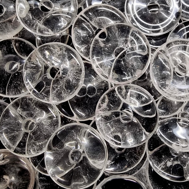Donut ou PI Chinois cristal de roche Brésil A - La Boite à Cailloux