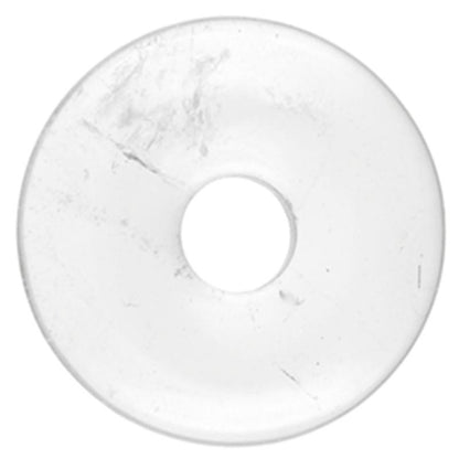 Donut ou PI Chinois cristal de roche Brésil A - La Boite à Cailloux