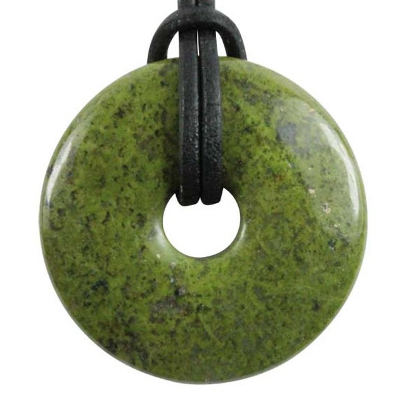 Donut ou PI Chinois Epidote Inde A - La Boite à Cailloux
