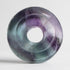 Donut ou PI Chinois fluorine multicolore Chine AA+ (15mm) - La Boite à Cailloux