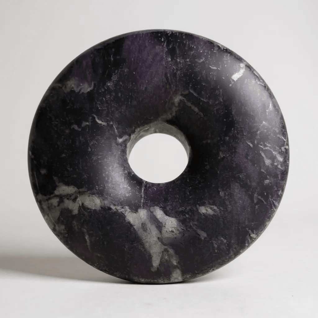 Donut ou PI Chinois fluorine violette Chine A - La Boite à Cailloux