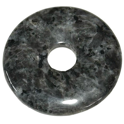 Donut ou PI Chinois granite (larvikite) Norvège A - La Boite à Cailloux