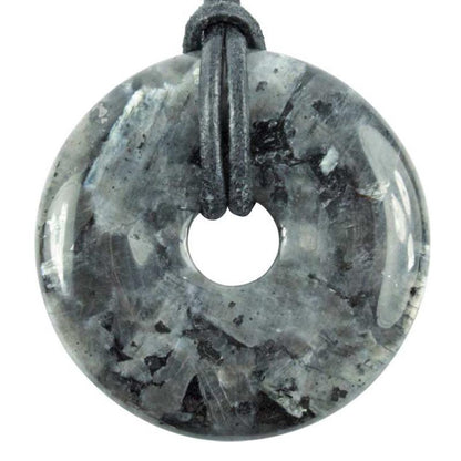 Donut ou PI Chinois granite (larvikite) Norvège A - La Boite à Cailloux
