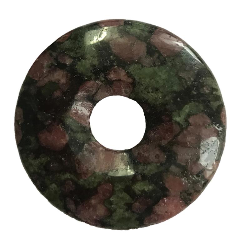 Donut ou PI Chinois grenat pyroxénite Inde A - La Boite à Cailloux