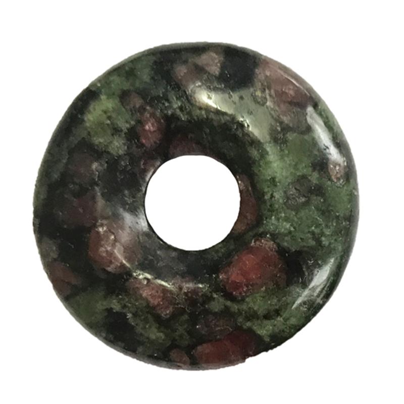 Donut ou PI Chinois grenat pyroxénite Inde A - La Boite à Cailloux