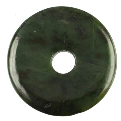 Donut ou PI Chinois jade néphrite Canada A - La Boite à Cailloux