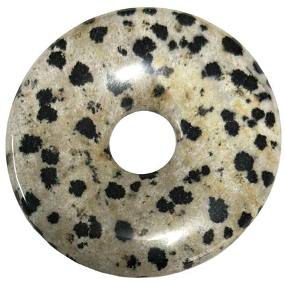 Donut ou PI Chinois jaspe dalmatien Mexique A - La Boite à Cailloux