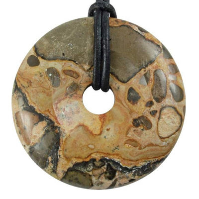 Donut or Chinese PI Leopard Jasper Brazil A