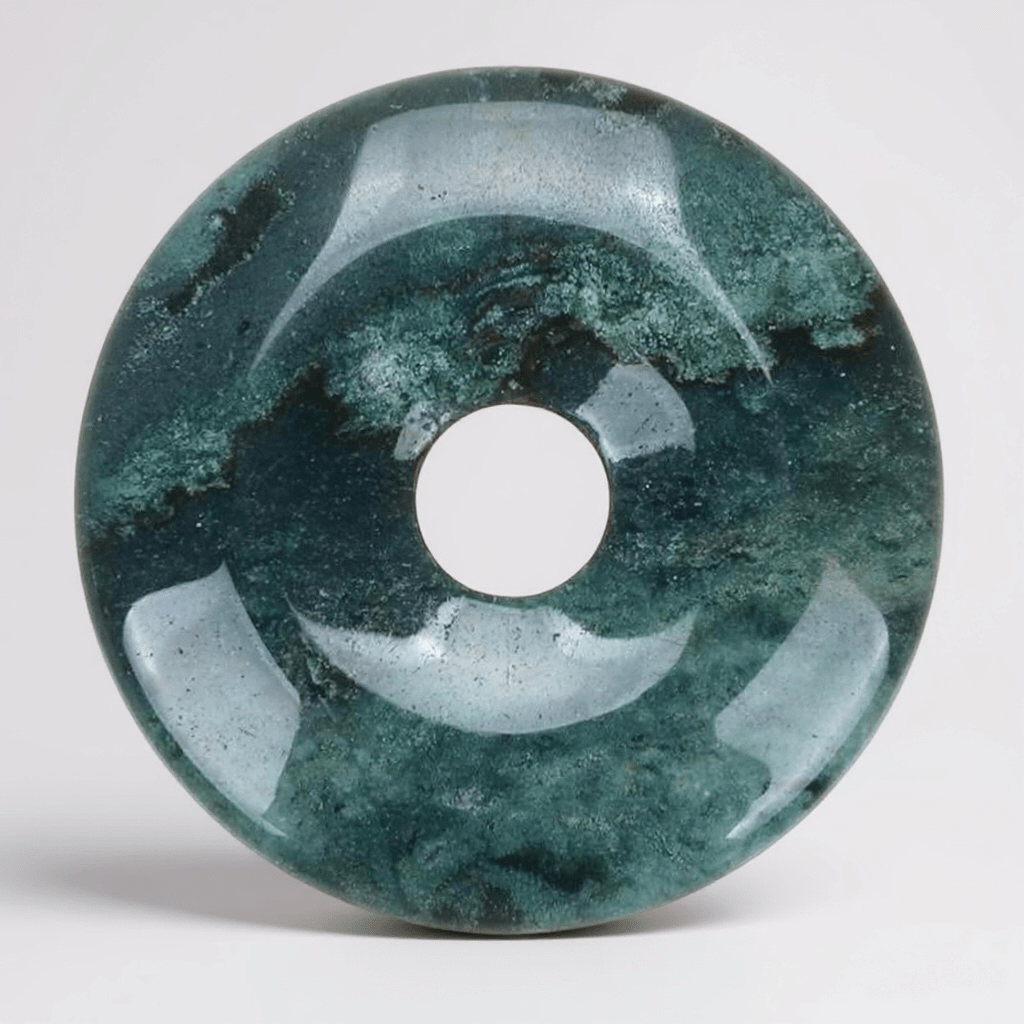 Donut ou PI Chinois jaspe Ocelot Indonésie A - La Boite à Cailloux