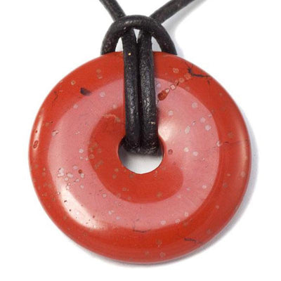 Donut ou PI Chinois jaspe rouge Afrique du Sud A