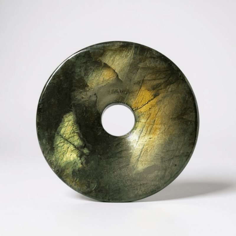 Donut ou PI Chinois labradorite Madagascar AA - La Boite à Cailloux