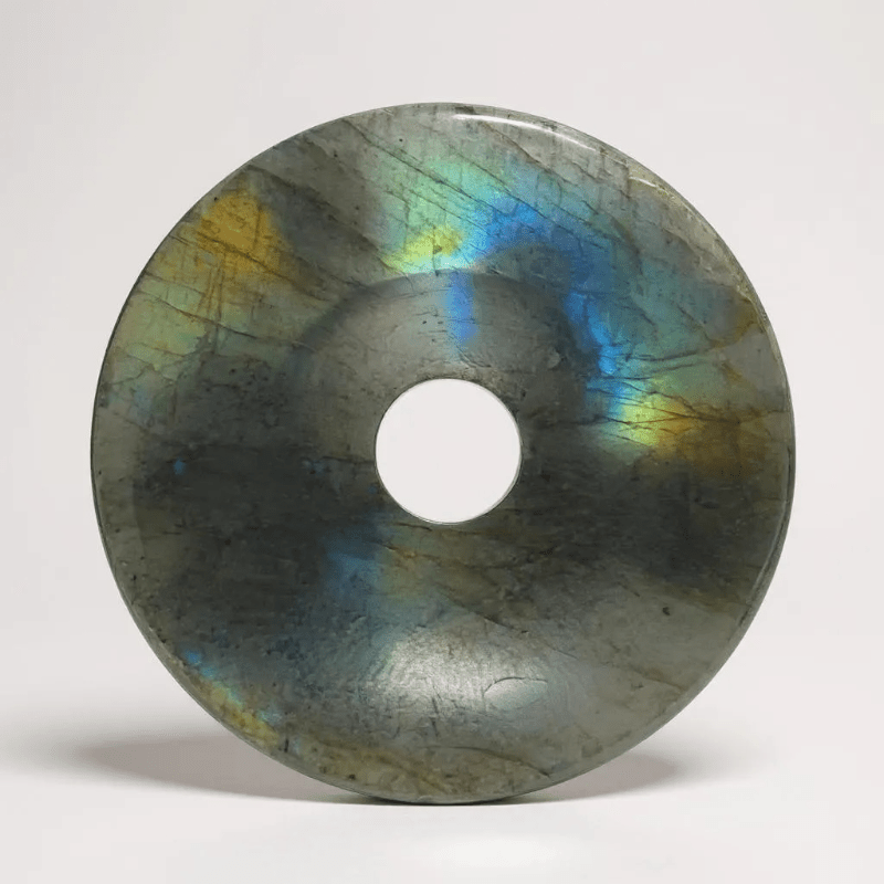 Donut ou PI Chinois labradorite Madagascar AA - La Boite à Cailloux