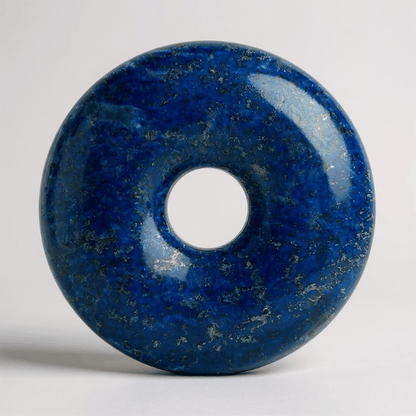 Donut ou PI Chinois Lapis lazuli Afghanistan AA - La Boite à Cailloux
