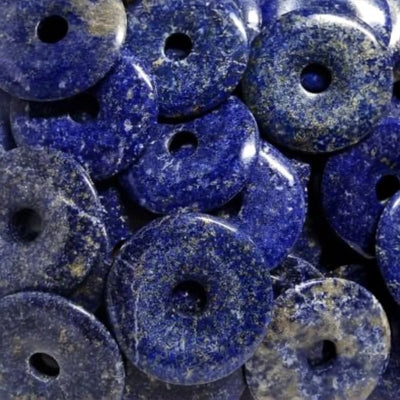 Donut ou PI Chinois Lapis lazuli Afghanistan AA