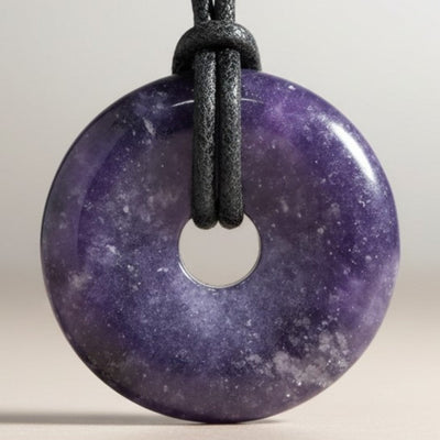 Donut ou PI Chinois lépidolite Madagascar AA