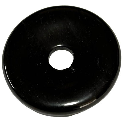 Donut ou PI Chinois onyx noire Brésil A - La Boite à Cailloux