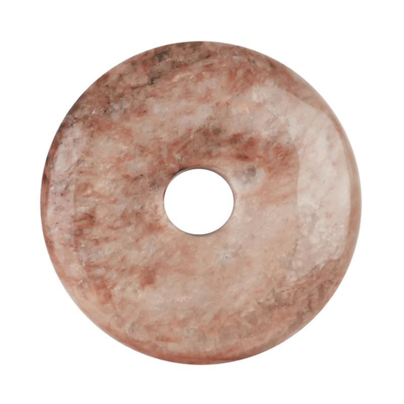 Donut ou PI Chinois pierre de lune adulaire Tanzanie A - La Boite à Cailloux