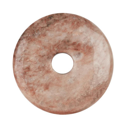 Donut ou PI Chinois pierre de lune adulaire Tanzanie A - La Boite à Cailloux