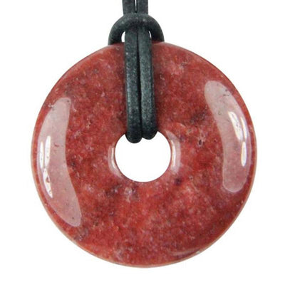 Donut ou PI Chinois quartz de feu Brésil A
