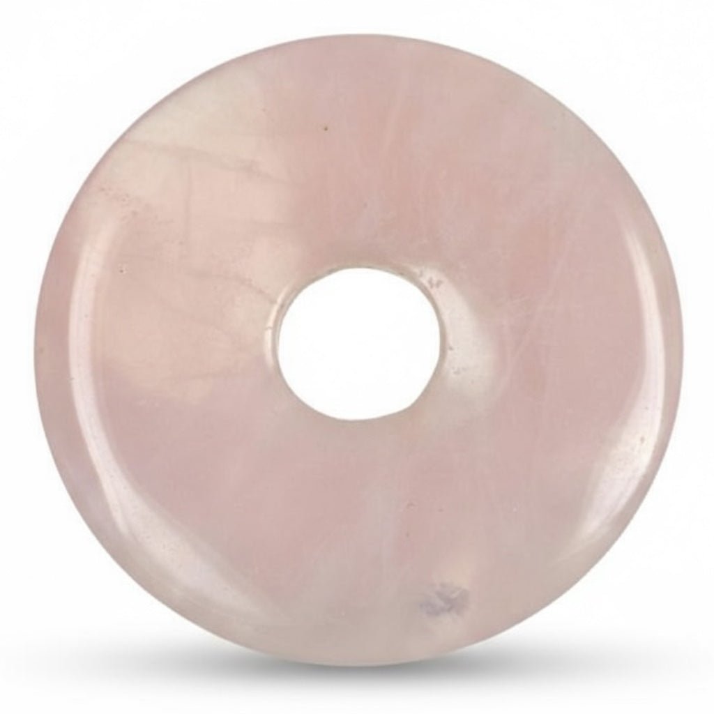 Donut ou PI Chinois quartz rose Brésil AA - La Boite à Cailloux